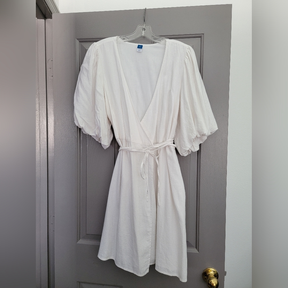 Old Navy XL short sleeve wrap dress
